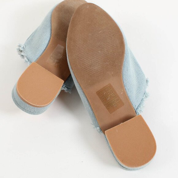 YOKI Mules - Light Denim Slides - Size 7.5 - Picture 4 of 5